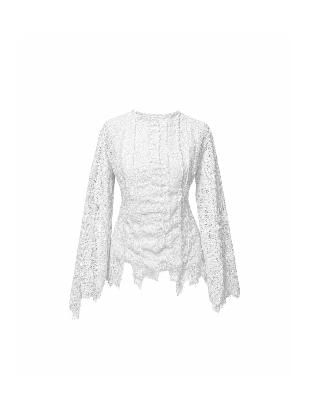 Laced White Top - LIMITED EDITION