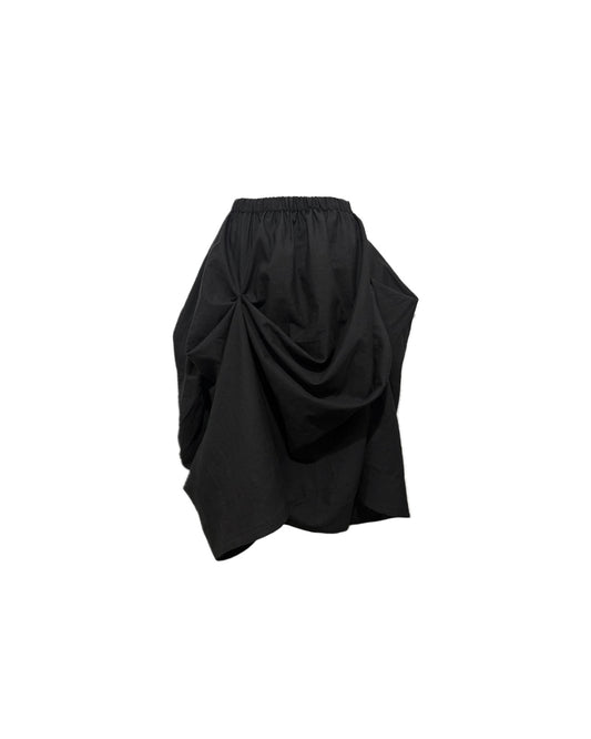 Volume Draped Skirt